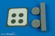 Aires 7224 - 1:72 Bf 109G-10/K wheels & paint masks