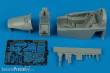 Aires 7230 - 1:72 A-7D Corsiar II cockpit set für Hobby Boss Bausatz