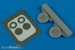 Aires 7245 - 1:72 Bf 109E/F wheels
