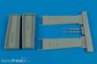 Aires 7247 - 1:72 A-3 Skywarrior speed brakes for HAS