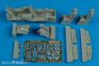 Aires 7256 - 1:72 F-16l Sufa cockpit set for Hasegawa