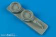 Aires 7278 - 1:72 Curtiss P-40B/C wheel bay for Airfix