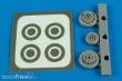 Aires 7291 - 1:72 F9F Panther wheels & paint masks for HB
