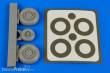 Aires 7306 - 1:72 Su-27 Flanker (late) wheels & paint mask