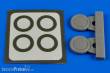 Aires 7311 - 1:72 Gloster Gladistor wheels & paint masks