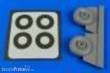 Aires 7316 - 1:72 C-47 Skytrain wheels &paint masks f.Airf