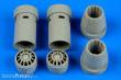 Aires 7327 - 1:72 F/A-18E/F Super Hornet exhasut nozzles