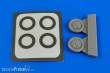 Aires 7333 - 1:72 I-153 wheels&paint masks f.ICM