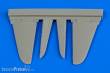 Aires 7336 - 1:72 A6M2 Zero control surfaces for Tamiya