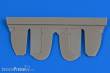 Aires 7350 - 1:72 Spitfire Mk.IX control surfaces (late) for Eduard