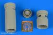 Aires 7353 - 1:72 IAI Kfir C2/C7 exhaust nozzles for AMK