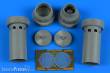 Aires 7374 - 1:72 F-14A Tomcat exhaust nozzles - varided position for Academy