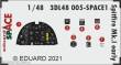 Eduard Accessories 3DL48005 - Spitfire Mk.I early SPACE 1/48 for EDUARD in 1:48