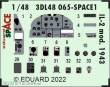 Eduard Accessories 3DL48065 - 1:48 Il-2 mod. 1943 SPACE 1/48