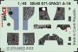 Eduard Accessories 3DL48071 - 1:48 A-1H SPACE 1/48