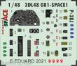 Eduard Accessories 3DL48081 - 1:48 P-38J SPACE