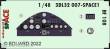 Eduard Accessories 3DL32007 - 1:32 Bf 108 SPACE 1/32