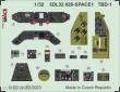 Eduard Accessories 3DL32020 - 1/32 TBD-1 SPACE 1/32 TRUMPETER