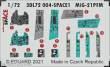 Eduard Accessories 3DL72004 - MiG-21PFM SPACE 1/72 for EDUARD in 1:72