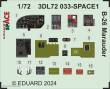 Eduard Accessories 3DL72033 - B-26 Marauder SPACE HASEGAWA / EDUARD