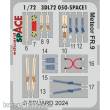 Eduard Accessories 3DL72050 - Meteor FR.9 SPACE AIRFIX