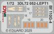 Eduard Accessories 3DL72052 - Bf 110G-4 SPACE EDUARD