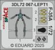 Eduard Accessories 3DL72067 - F-35A SPACE EDUARD