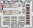 Eduard Accessories 3DL72069 - B-24J SPACE HASEGAWA