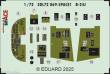 Eduard Accessories 3DL72069 - B-24J SPACE HASEGAWA
