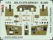 Eduard Accessories 3DL72075 - B-24D SPACE for Airfix
