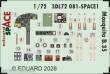 Eduard Accessories 3DL72081 - Mosquito B.35 SPACE for Airfix