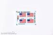 Eduard Accessories 3DL53002 - 1:350 US ensign flag modern SPACE