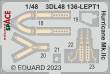 Eduard Accessories 3DL48136 - 1/48 Hurricane Mk.IIc SPACE 1/48 ARMA HOBBY