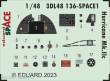 Eduard Accessories 3DL48136 - 1/48 Hurricane Mk.IIc SPACE 1/48 ARMA HOBBY