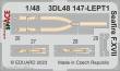 Eduard Accessories 3DL48147 - 1/48 Seafire F.XVII SPACE 1/48