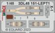 Eduard Accessories 3DL48151 - 1/48 X-1 SPACE 1/48