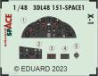 Eduard Accessories 3DL48151 - 1/48 X-1 SPACE 1/48
