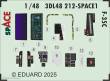 Eduard Accessories 3DL48212 - F-35C SPACE TAMIYA