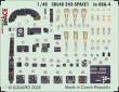 Eduard Accessories 3DL48243 - Ju 88A-4 SPACE EDUARD / ICM