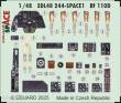 Eduard Accessories 3DL48244 - Bf 110D SPACE EDUARD