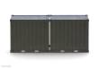 Herpa 747103 - 2x 10ft Container ´Bundeswehr´, Bronzegrün (unbedruckt)