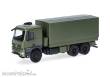 Herpa 747165 - Mercedes-Benz Arocs 6x6 Pritsche/Plane, undekoriert
