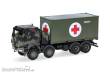 Herpa 747219-002 - Iveco Trakker 8x8 LKW mit 20 ft. Container Bundeswehr