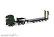 Herpa 747332 - Scania CR 20 Niedrigdach Semitieflade-Sattelzug Tschechische Armee