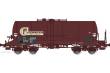 Albert Modell 748004 - Kesselwagen Bauart Uahrrs-z der JZ - Ep.IV in brauner Farbgebung