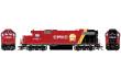 Athearn ATHG-2381 - HO GEN GP38-2 Locomotive w/DCC & Sound CPKC ´Beaver Logo´ #4412