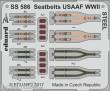 Eduard Accessories SS586 - Seatbelts USAAF WWII STEEL