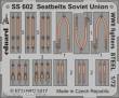 Eduard Accessories SS602 - Seatbelts Soviet Union WW2 fighters STEE