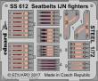 Eduard Accessories SS612 - Seatbelts IJN fighters STEEL