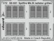 Eduard Accessories SS651 - Spitfire Mk.IX radiator grilles f.Eduard